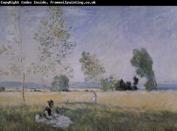 Claude Monet Meadow at Bezons